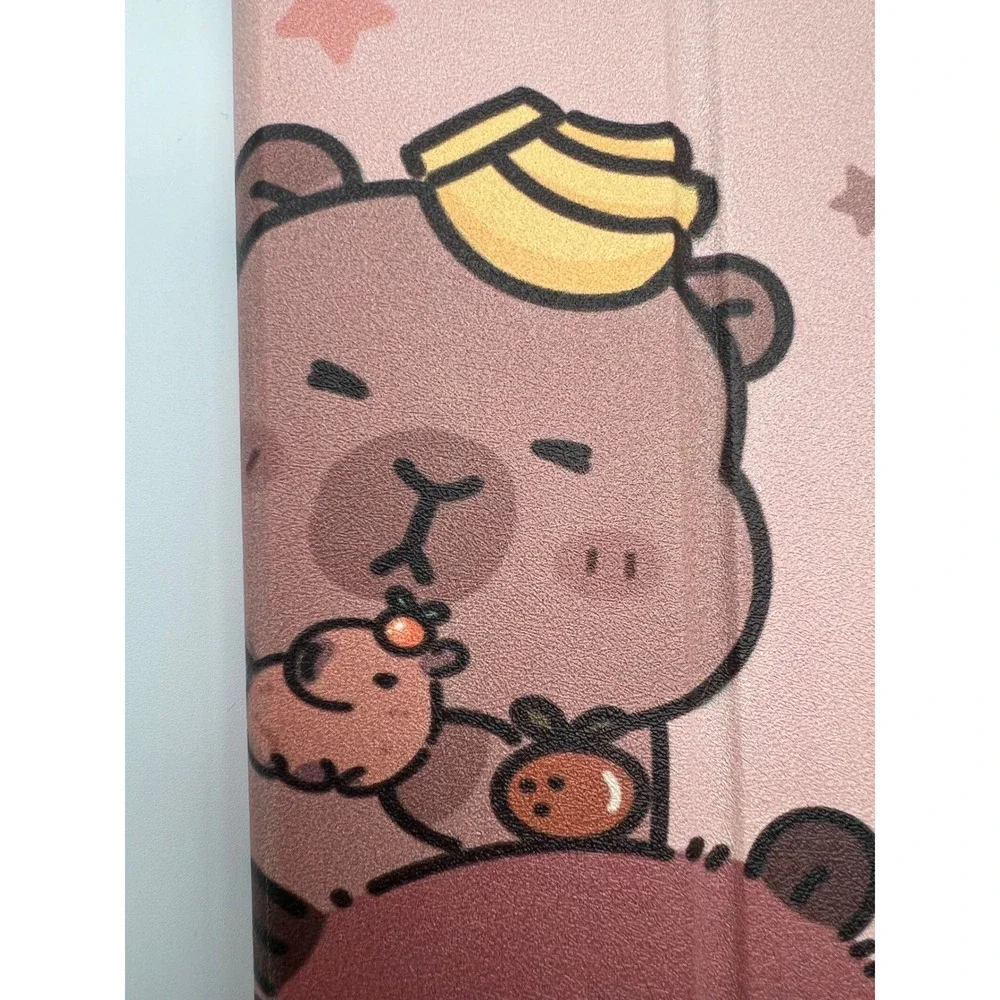 Capybara Tablet Case Cover For Galaxy Tab A9 Plus 10.95 Inch Kawaii‎ Bears Pink